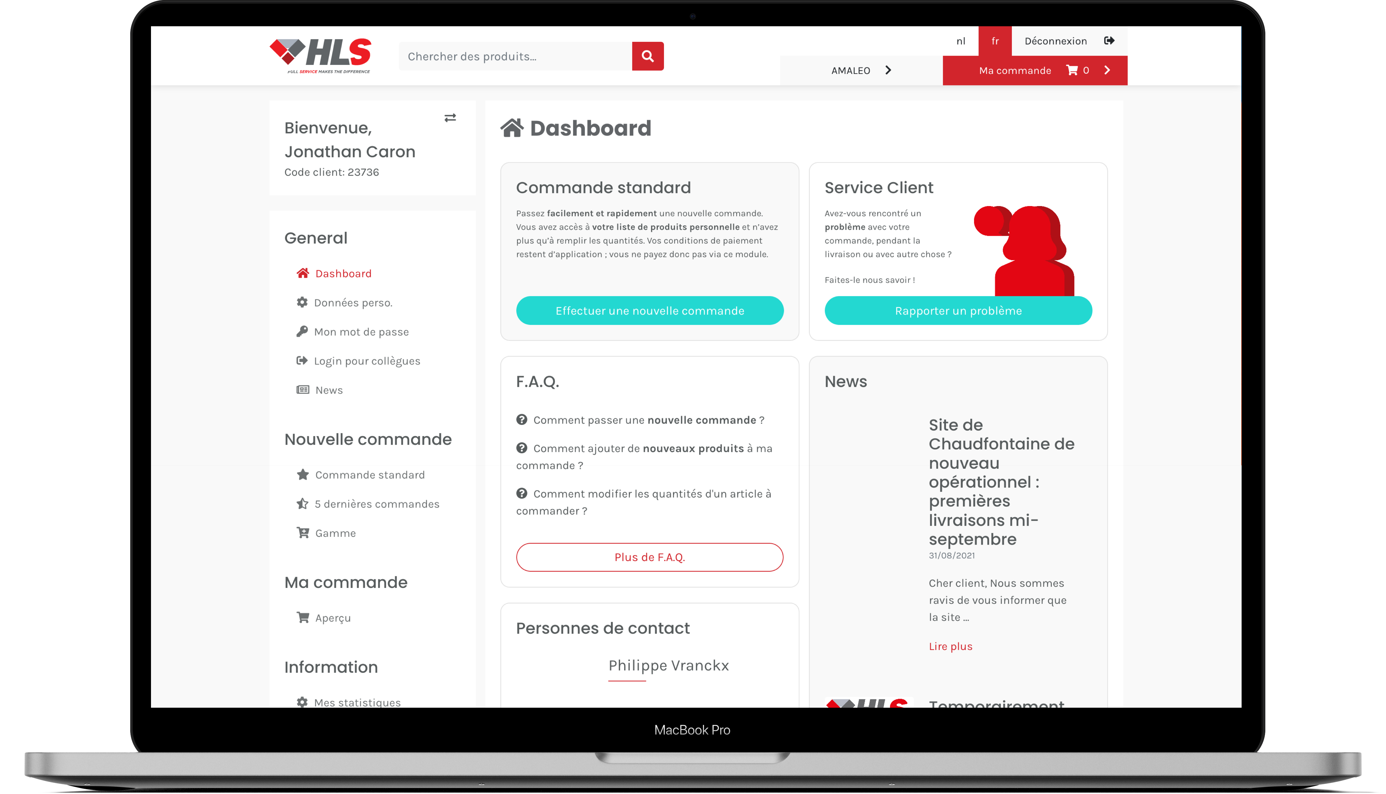 hls dashboard