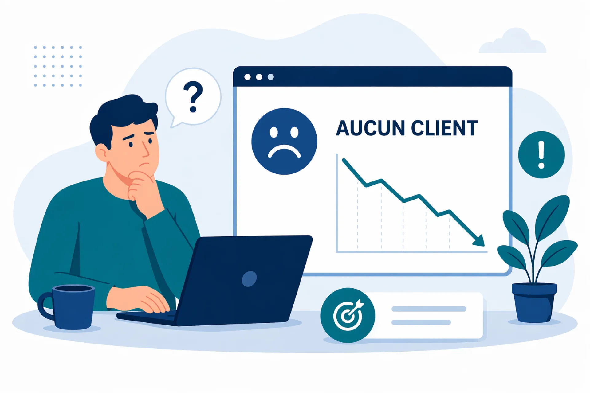 Pourquoi votre site internet ne génère aucun client (et comment y remédier)